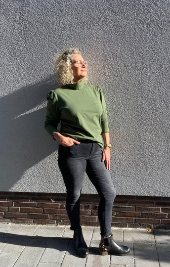 eBook Rollkragen-Pullover Damen