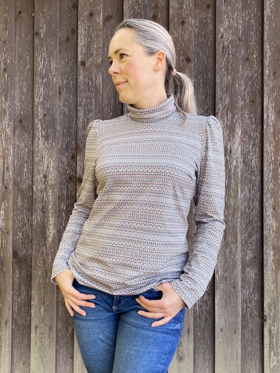 eBook Rollkragen-Pullover Damen