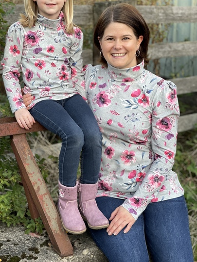 eBook Rollkragen-Pullover Damen