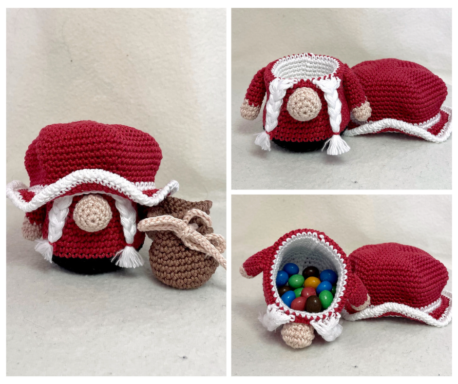 Wichtelin Weihnachtsfrau - Niedliche Verpackung f&uuml;r Weihnachtsgeschenke