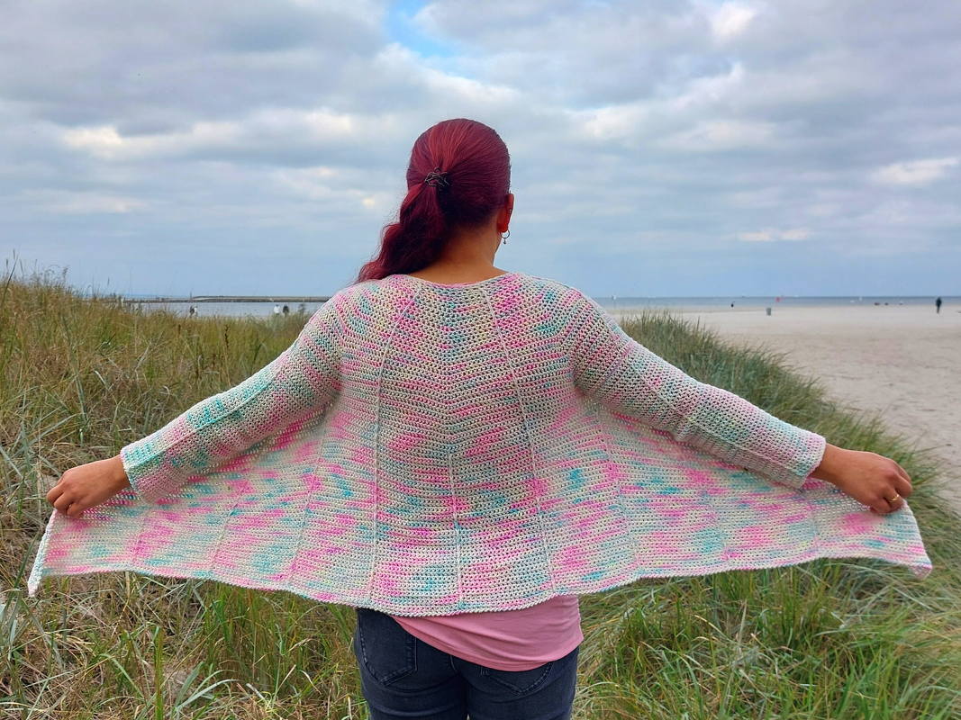 Häkelanleitung Cardigan "Magic Lines" - Bild 2