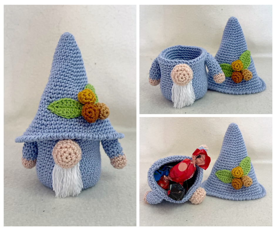 Wichtel Bubble - handgemachte H&auml;kelidee f&uuml;r Geschenke