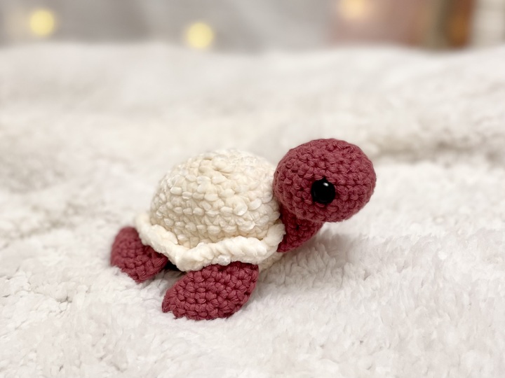 Häkelanleitung Amigurumi Kleine Schildkröte | Meeresbewohner