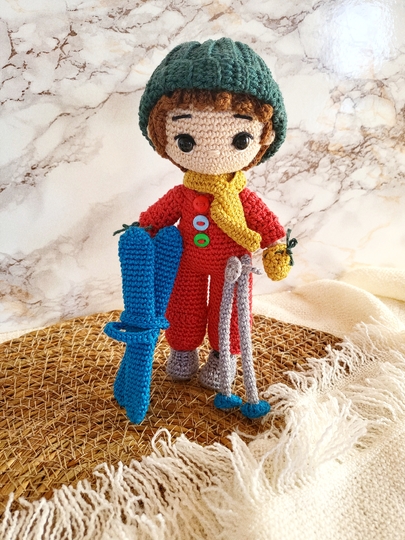 H&auml;kelanleitung Puppe "Leopold" | Amigurumi | H&auml;keltier | Sprache: Deutsch