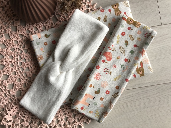 Nähanleitung: Stirnband und Loop nähen für kalte Tage