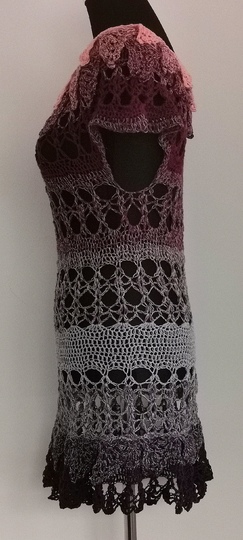 Tunika Dragon wings, Häkelanleitung