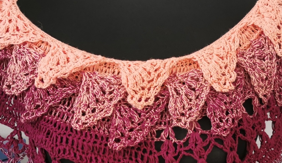 Tunika Dragon wings, Häkelanleitung