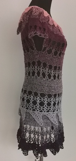 Tunika Dragon wings, Häkelanleitung