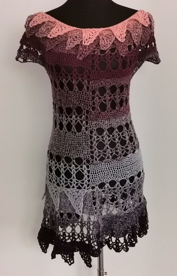 Tunika Dragon wings, Häkelanleitung