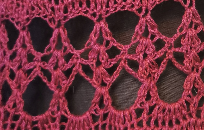 Tunika Dragon wings, Häkelanleitung