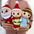 Crochet pattern SANTA, ELF and Angel Christmas toys - Amigurumi plush