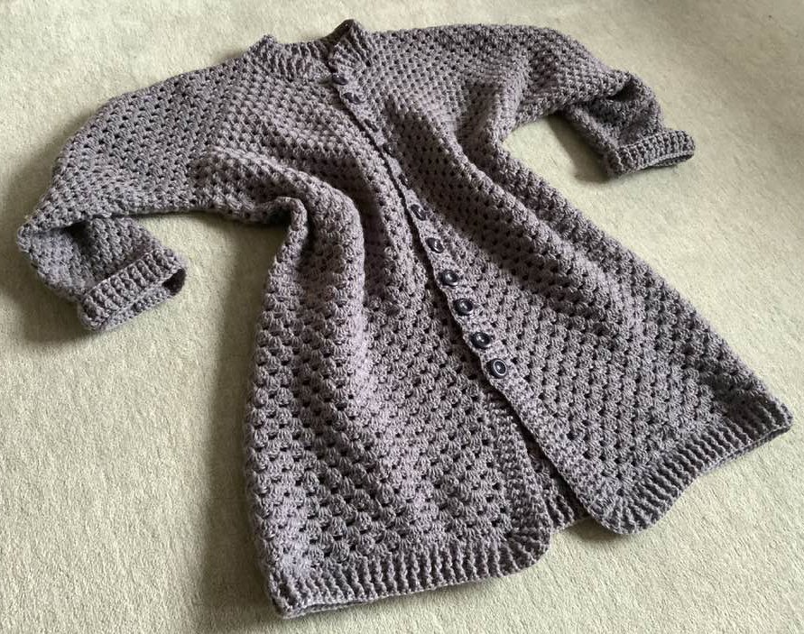 Besondere Hexagon-LONGJacke  mit engen Ärmeln - Bild 6