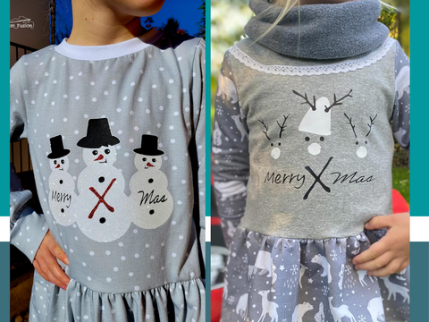 Plottervorlage BlueXMas