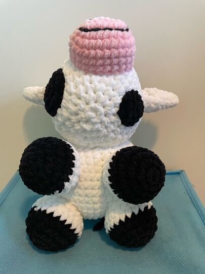 Anleitung für Amigurumi-Kuh Kuhnigunde - Häkelprojekt für Fortgeschrittene