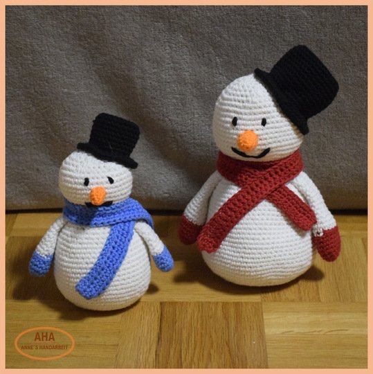 Schneemannpaar • Frosti & Finja •