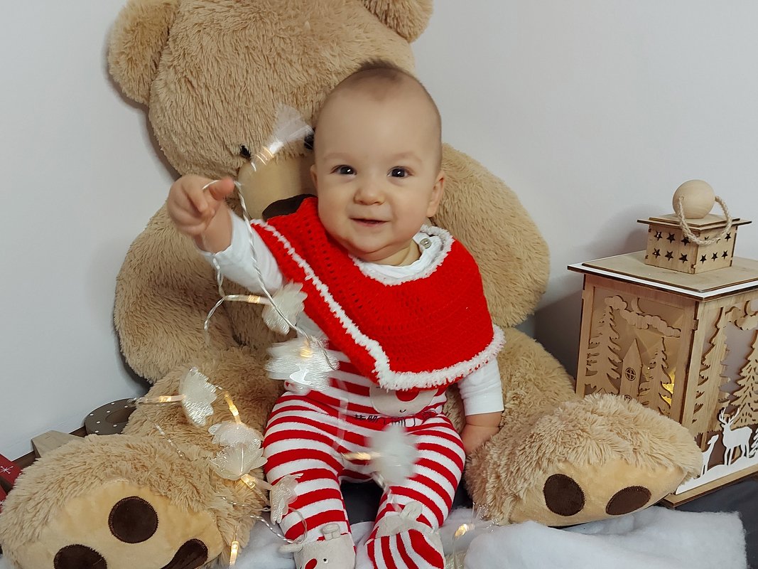 Ruck-Zuck Weihnachtsponcho - Bild 6