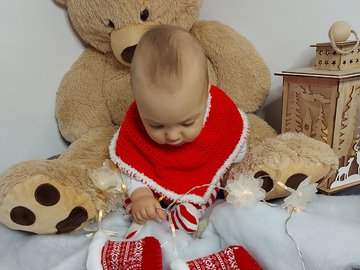Ruck-Zuck Weihnachtsponcho