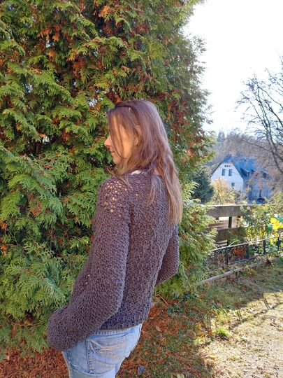 Häkelanleitung Pullover "up and down"