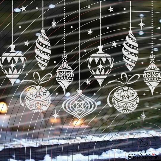 Weihnachtskugeln Plotterdatei SVG DXF