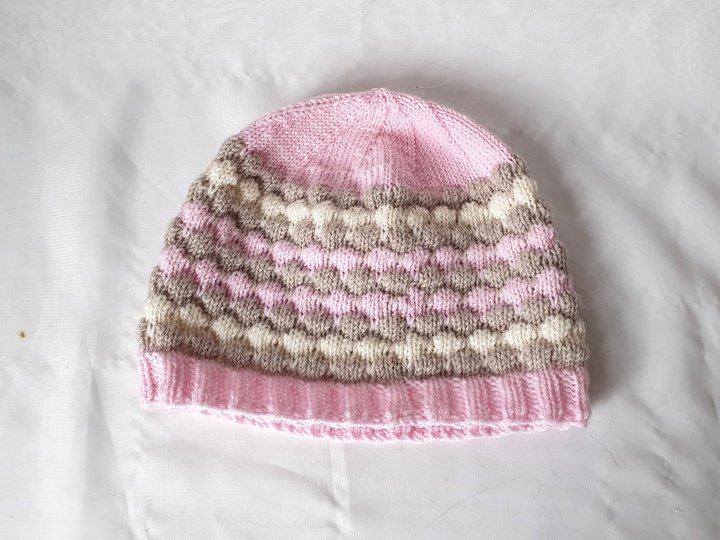 Strickanleitung Baby-Mütze, ca. 4 - 10 Monate   #310