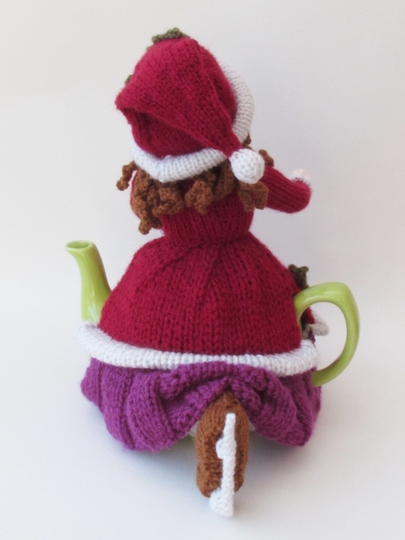 Victorian Ice Skater Tea Cosy Knitting Pattern