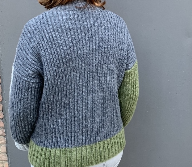 Strickanleitung Pullover Lotte Größe 36 – 46 Damen