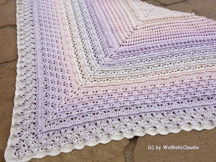 Häkelanleitung Tuch "Fantastic"