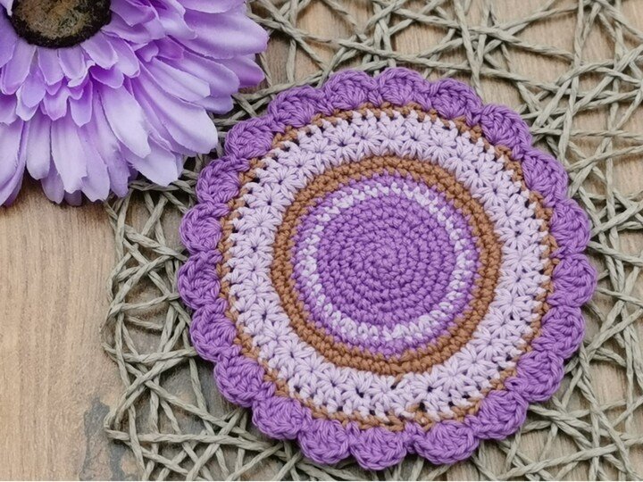 Coaster "STARLET" - crochetpattern