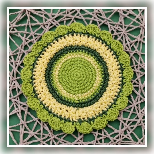 Coaster "STARLET" - crochetpattern