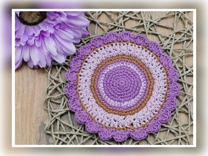 Coaster "STARLET" - crochetpattern