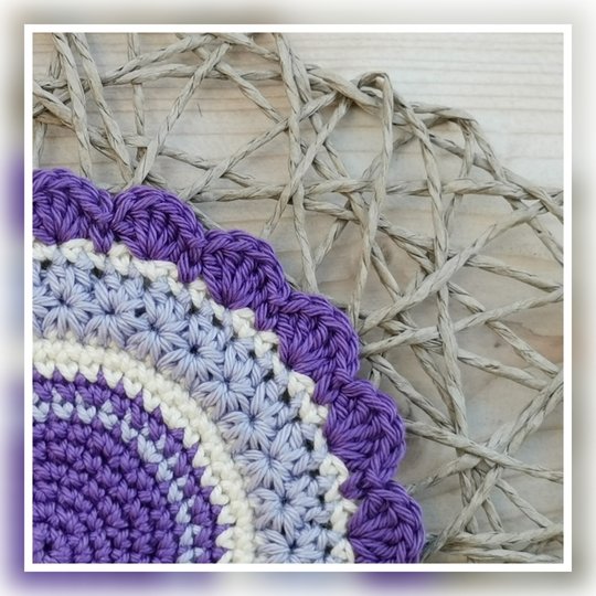 Coaster "STARLET" - crochetpattern