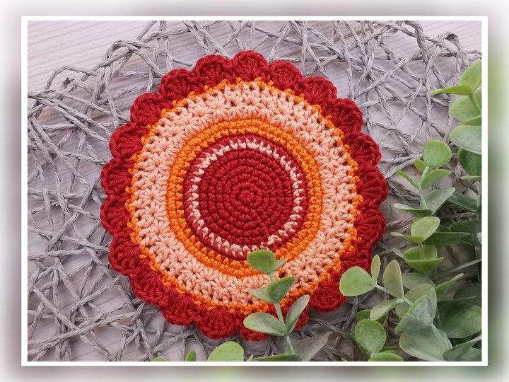 Coaster "STARLET" - crochetpattern