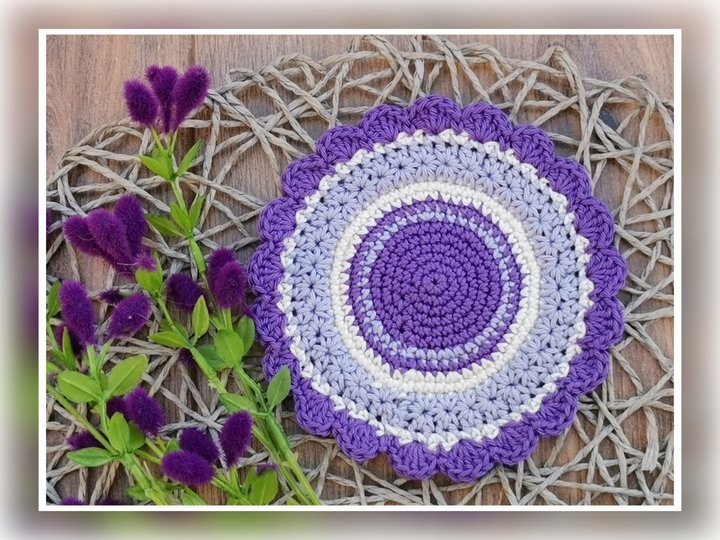 Coaster "STARLET" - crochetpattern