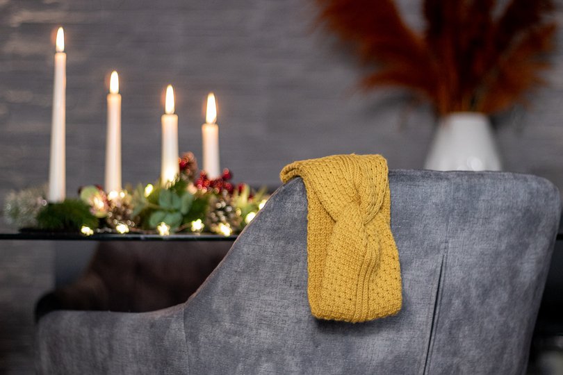 Strickanleitung Plan B Stirnband, super kuschelig.