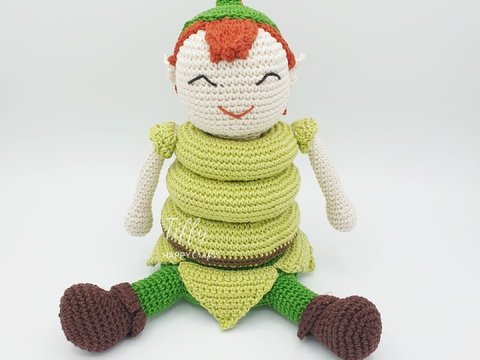 Der kleine Flugheld Häkelanleitung | Amigurumi Stapelturm für Kinder
