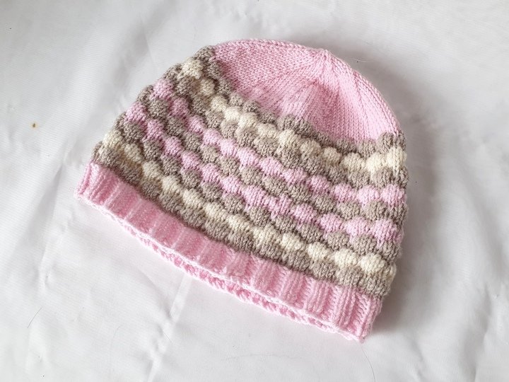 Strickanleitung Baby-Set, Baby-Mütze und Söckchen, ca. 4 - 10 Monate   #313