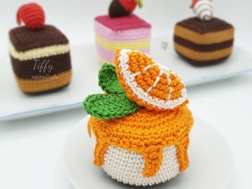 Süßes Tortenset | Amigurmi Häkelanleitung