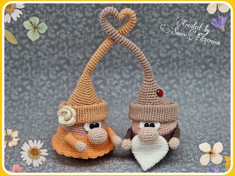 Häkelanleitung Verliebte Wichtel