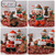 Crochet pattern - 4 pcs - Santa, Reindeer RoOwdy, Trixie, Gingerbread Man