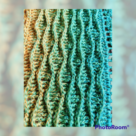 Shawl / Stole “Vaiana BE” – crochet pattern