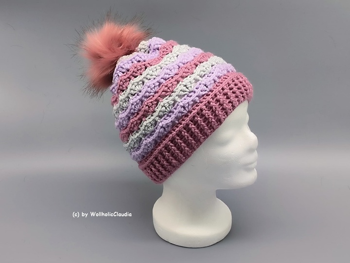 Häkelanleitung Mütze "Cana"