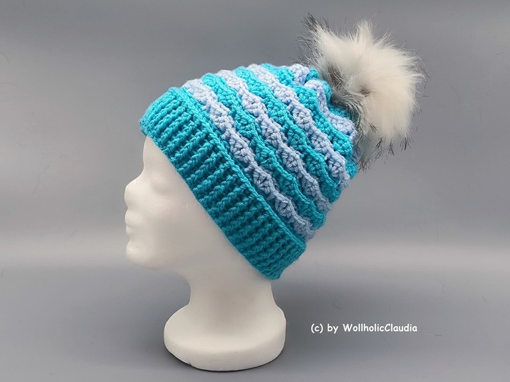 Häkelanleitung Mütze "Cana"