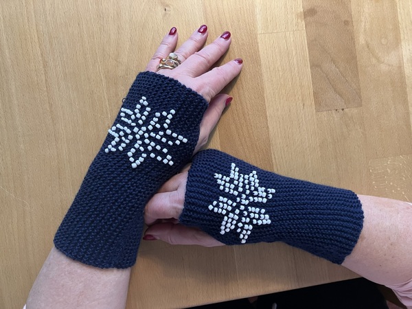 Pulswarmer Stricken Anleitung Mit Perlen