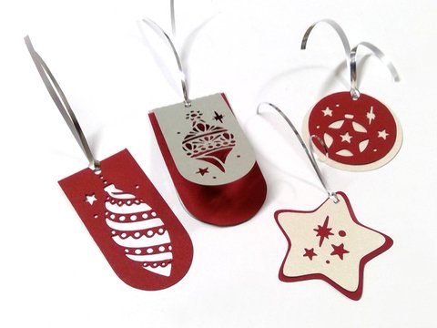 Geschenkanhänger Plotterdatei SVG DXF FCM