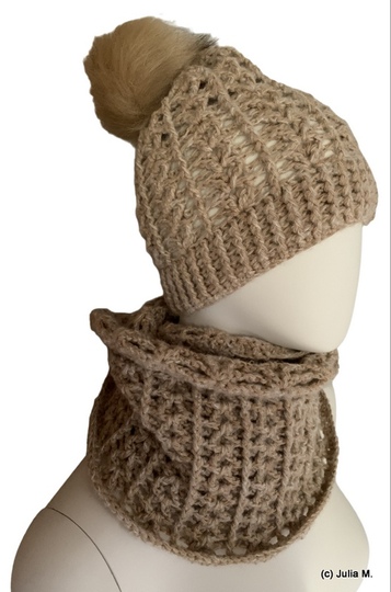 Lima - crochet Loop in 3d optic