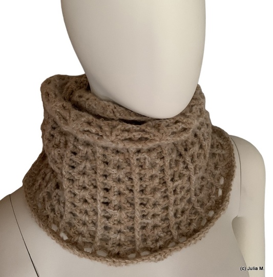 Lima - crochet Loop in 3d optic