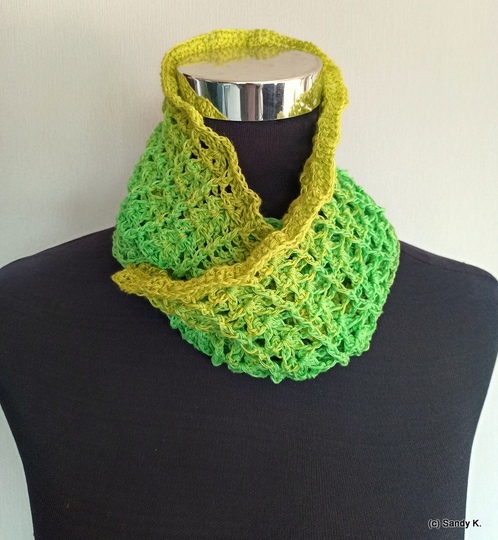 Lima - crochet Loop in 3d optic