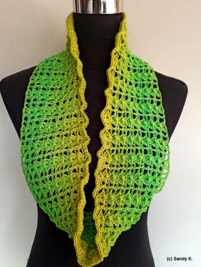 Lima - crochet Loop in 3d optic