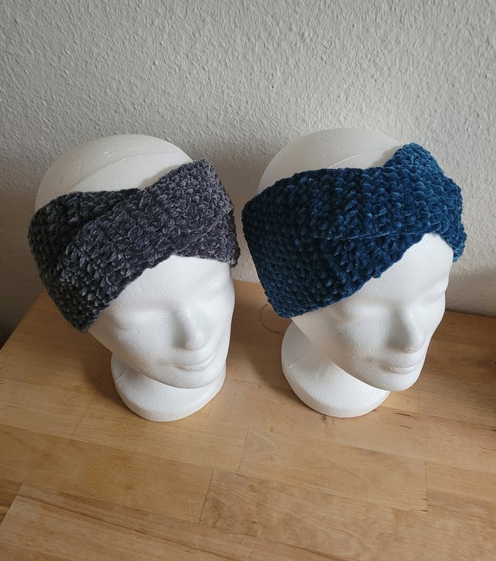 Chenille Stirnband - Bild 2