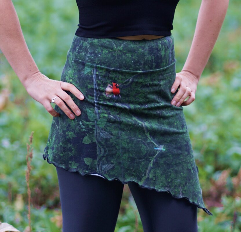 Yoga Mini Rock Set nähen mit Schnittmuster Gr. 32-50 Sport - Bild 6